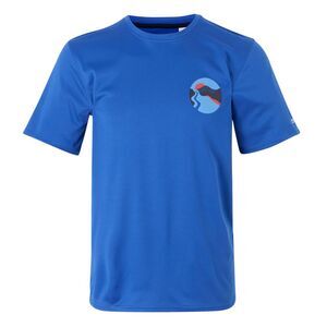 Regatta Mens Fingal IX Sunrise T-Shirt / Olympian Blue